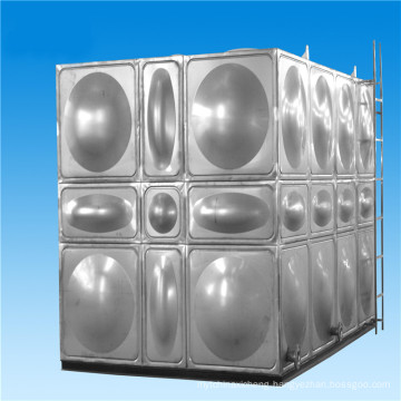 Modular High Strength Stainless Steel Lightweight Overhead Water Tank SUS304 Inox Water Tank